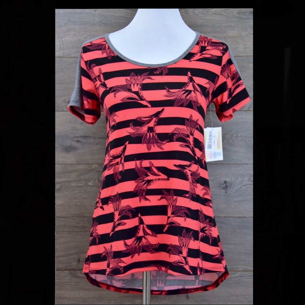 Women Tshirt, Lularoe Classic T, T shirt,